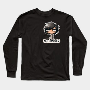 Not Emused Emo Emu Long Sleeve T-Shirt